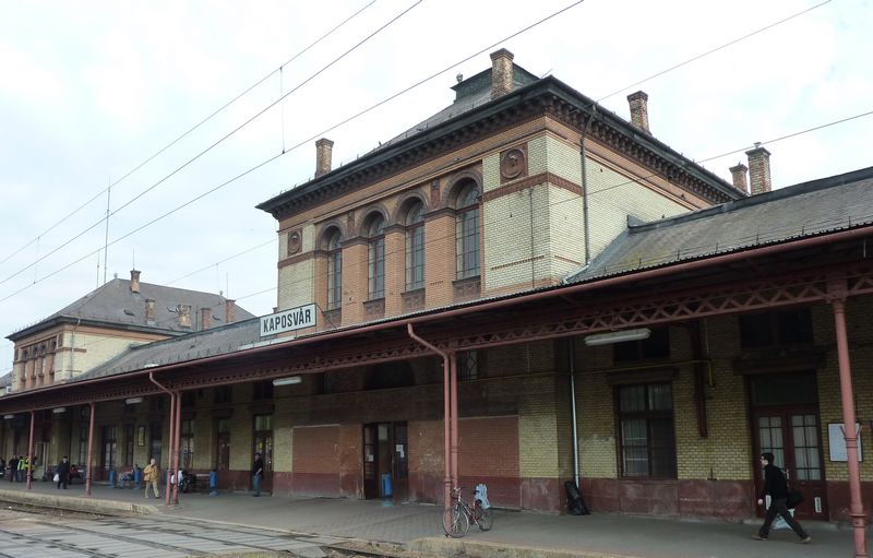 Megkezdték a kaposvári vasútállomás rekonstrukcióját