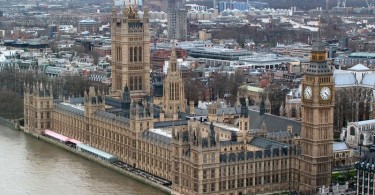 A Parlament épülete Londonban