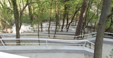 A balatonföldvári csigalépcső
