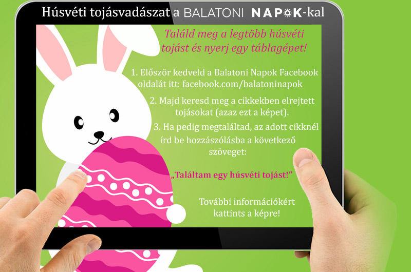 Húsvéti tojásvadászat a Balatoni Napokkal