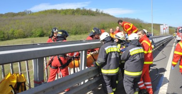 Gyakorlat a Kőröshegyi völgyhídon