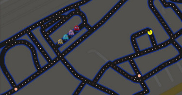 Pacman Google térkép