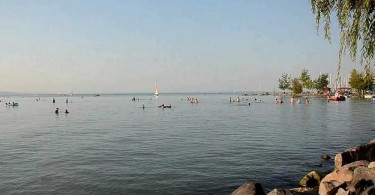 Balaton part Siófok