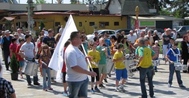 Balatonfenyves sétáló utca avatás