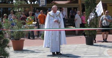 Balatonfenyves sétáló utca avatás