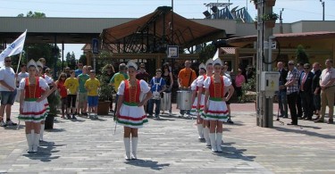 Balatonfenyves sétáló utca avatás