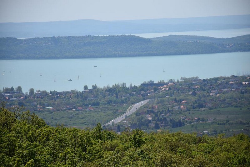 Látkép a Csákány-hegyi kilátóból. 
Fotó: Ambrus Tibor