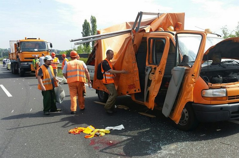 Baleset az M7-es autópályán